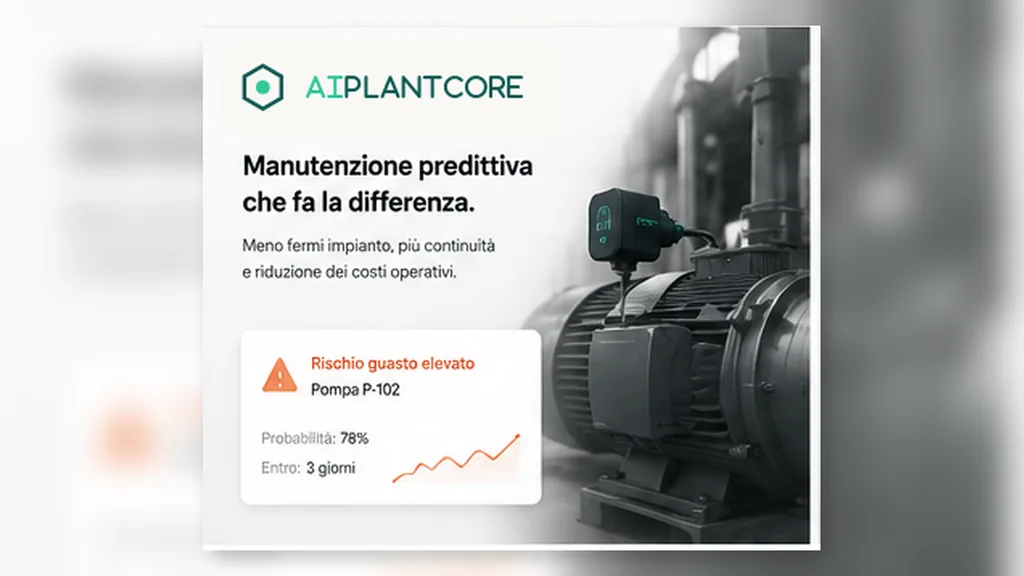 Immagine generata con IA: Illustrazione di un piano di manutenzione con soglie di allarme e pianificazione interventi, contenuto generato a scopo dimostrativo
